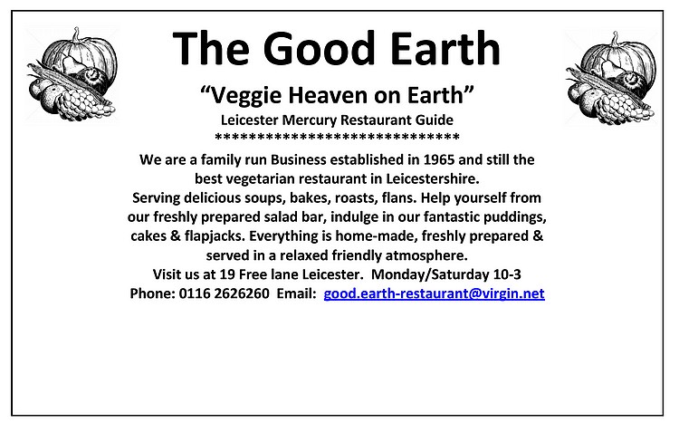 The Good Earth Restaurant Leicester