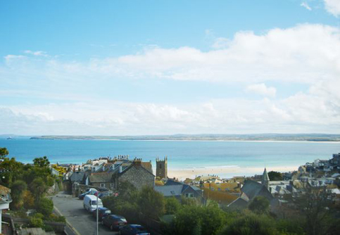 Self catering apartment in House st Ives accommodation Cornwall
