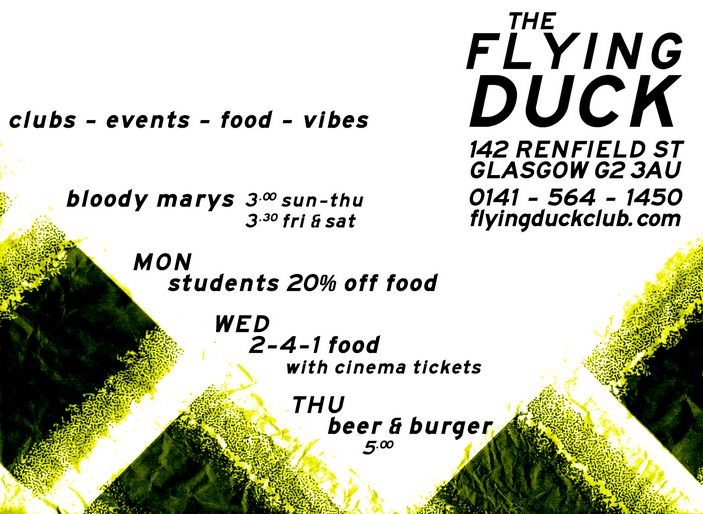 Flying Duck bar, Glasgow, Scotland